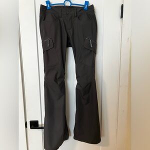 Burton Gloria Insulated Snowboard Pants Womens Gray